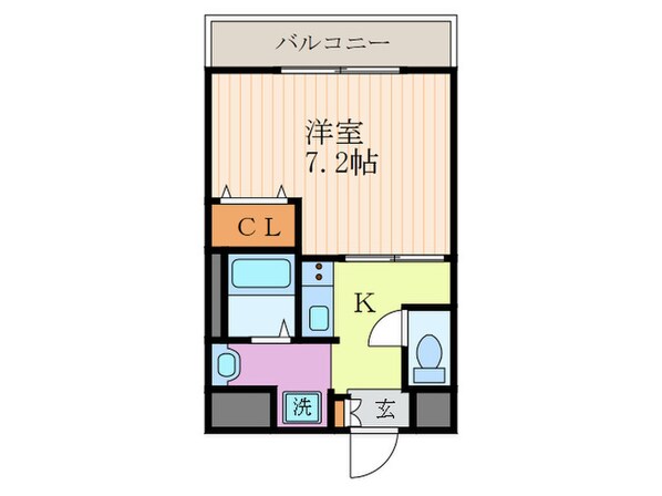 イクスピリオド五条の物件間取画像